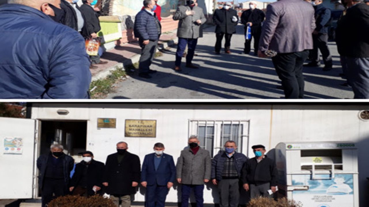 Başkan Acar’dan Karapınar Mahallesi’ne Ziyaret