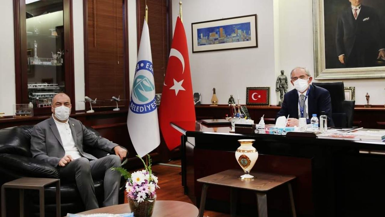 Kesikbaş’tan Büyükerşen’e Nezaket Ziyareti