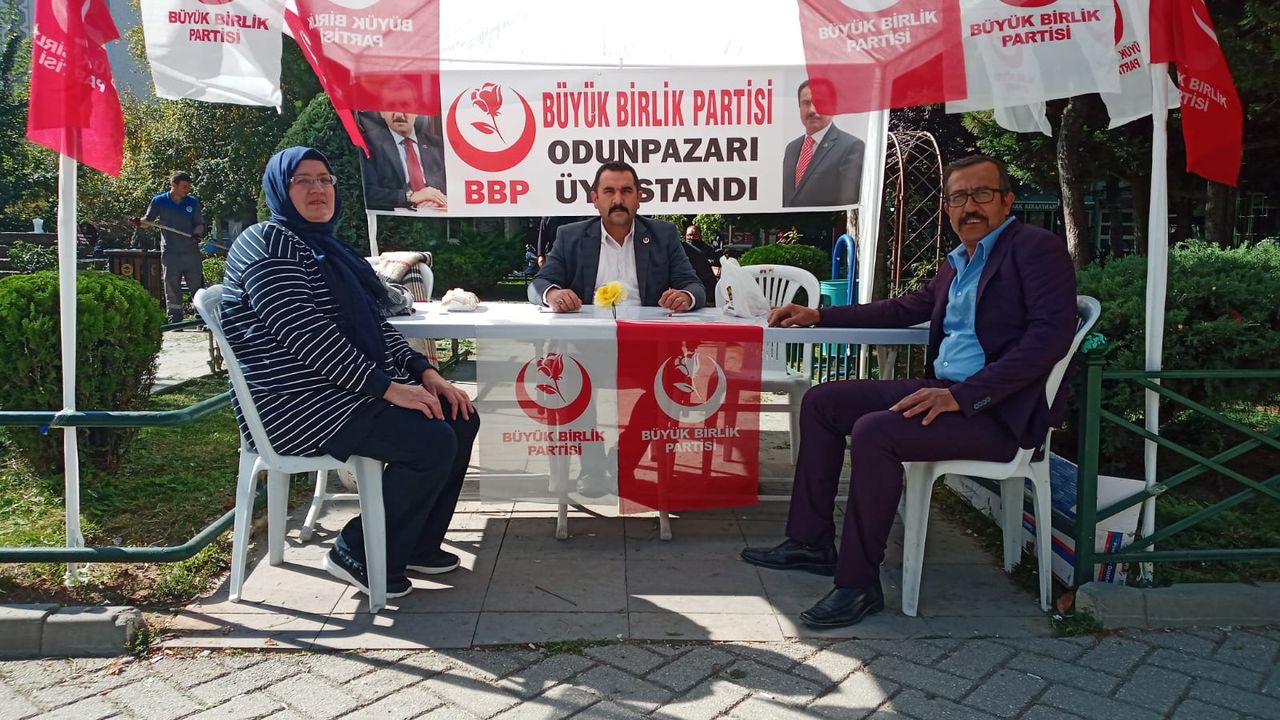 BBP Odunpazarı Teşkilatı Vatandaş Buluşmalarıma Devam Ediyor