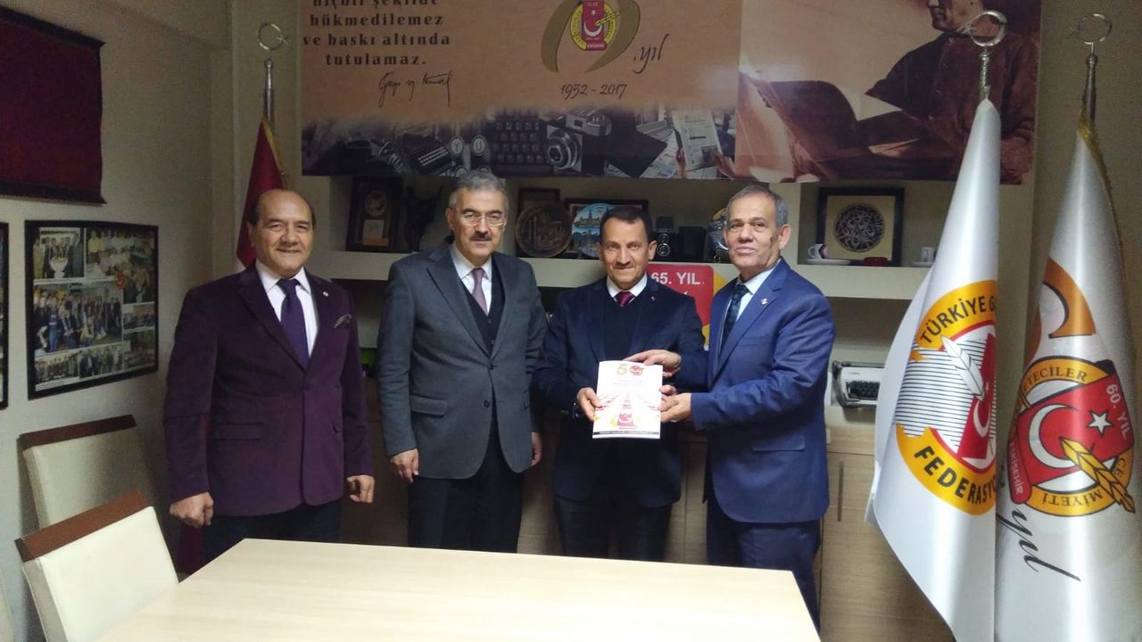 Basın İlan Kurumu Eski Müdürü’nden Ziyaret