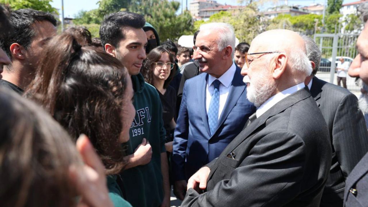 Avcı, Prof. Dr. Nabi Avcı Fen Lisesi’nde 9. TÜBİTAK Bilim Fuarı Açılışına Katıldı