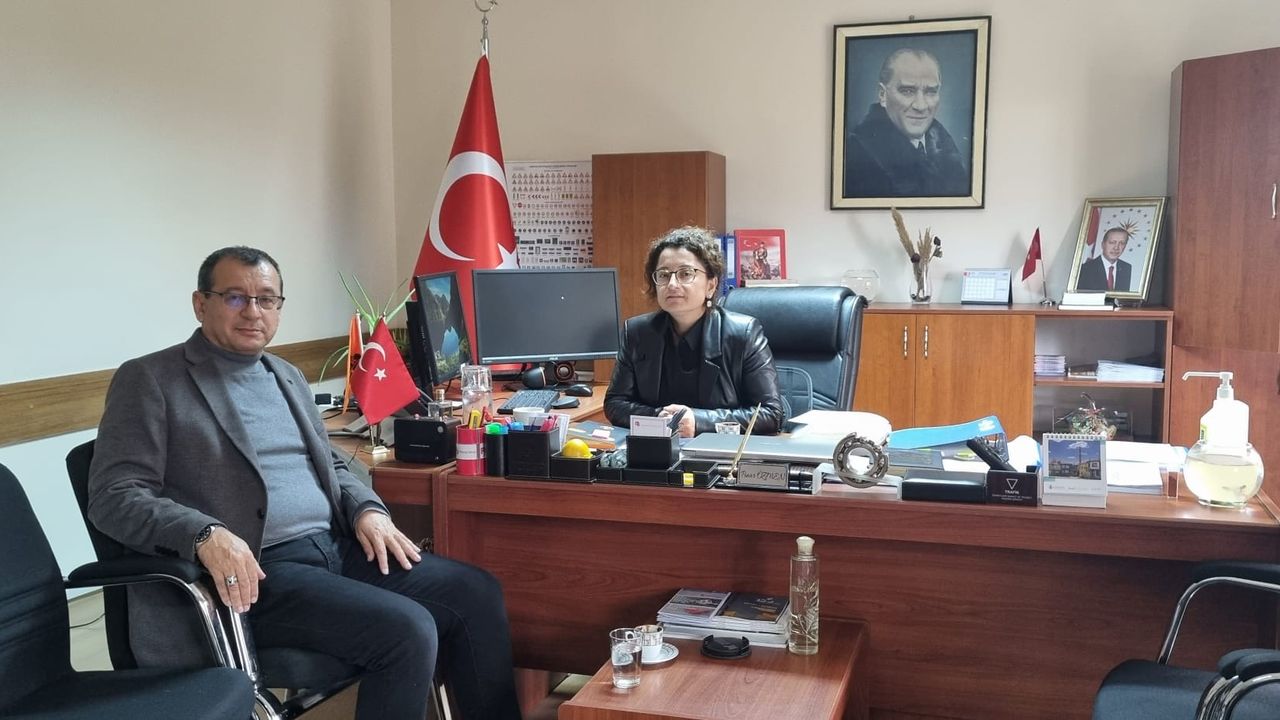 Zekai Aydın Sarıcakaya Yolu ile  ilgili bilgiler aldı