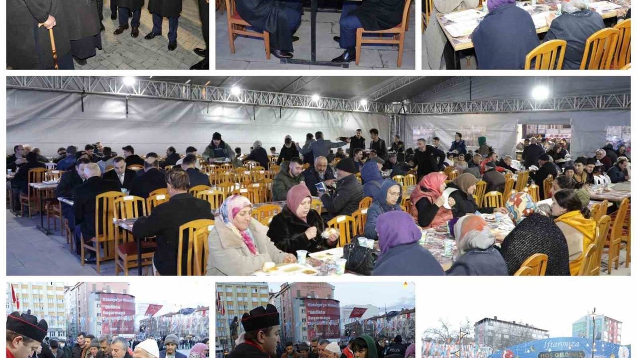 Kütahya Zafer Meydanına iftar çadırı