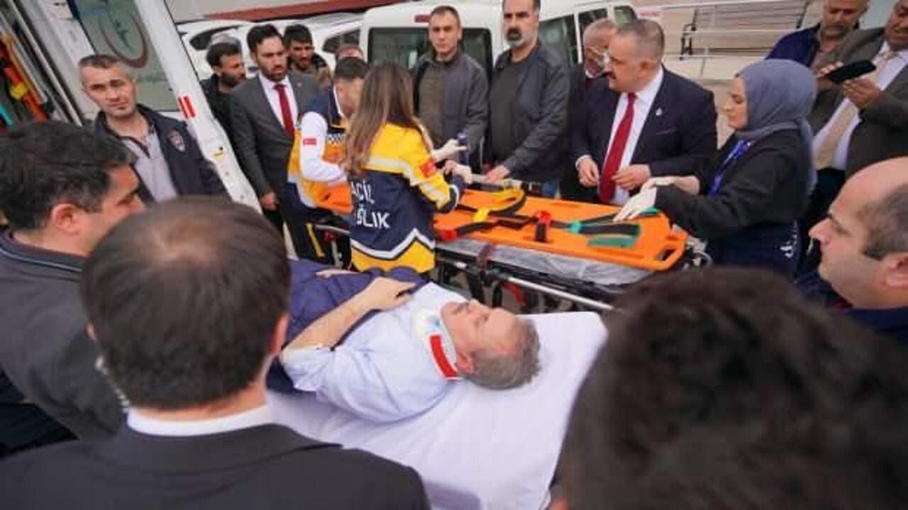 Eskişehir’li Genel Başkan Trafik Kazası geçirdi