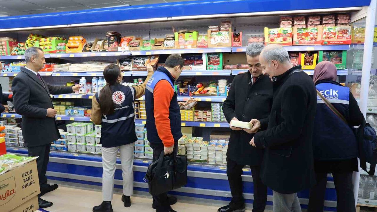 Bilecik’te zincir marketlere yılbaşı denetimi