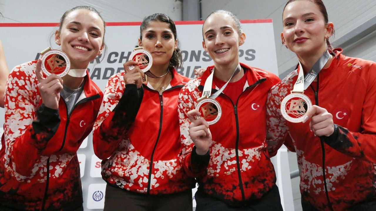 Eskişehirli atletizm sporcusu Sırbistan'dan 3'üncülükle döndü