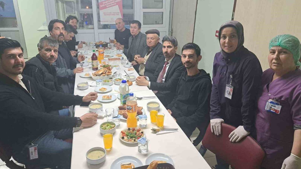 Eskişehir’de sağlık çalışanları iftarda buluştu