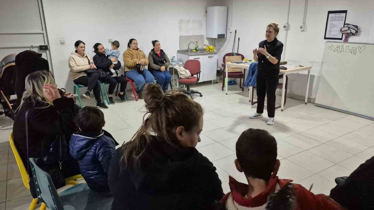 ’Sosyal Ekonomik Destek’ hizmetinden yararlanan ailelere eğitim verildi