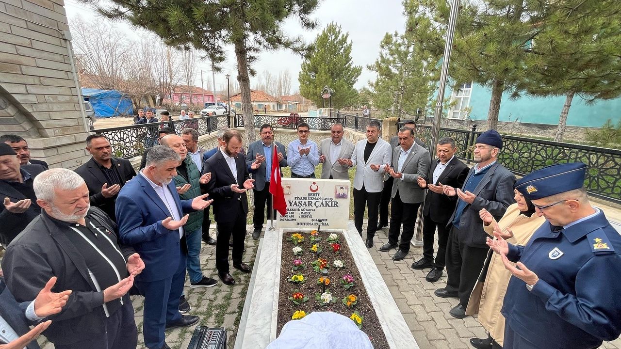 Altıntaş’ta Şehit Piyade Uzman Çavuş Yaşar Çakır dualarla anıldı