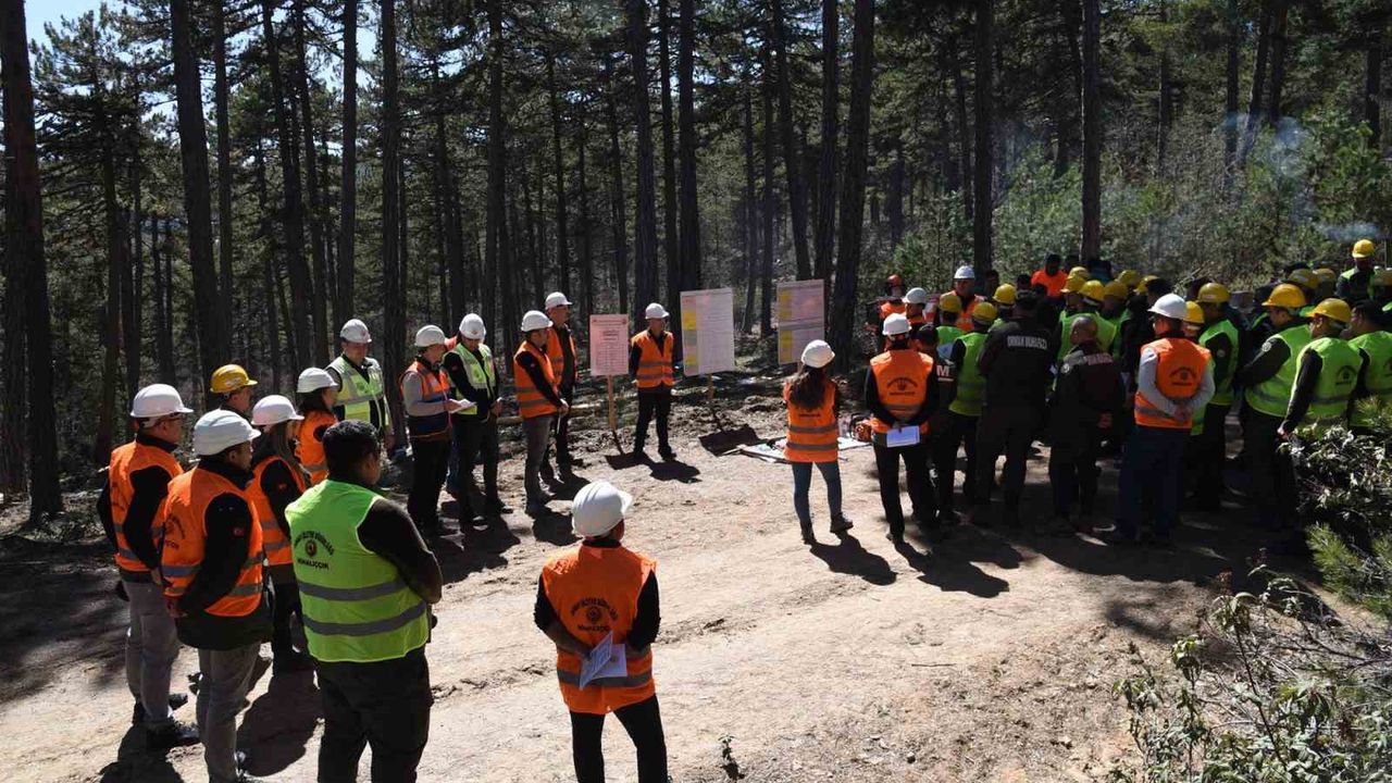 Eskişehir’de Orman Üretim Tatbikatları sona erdi