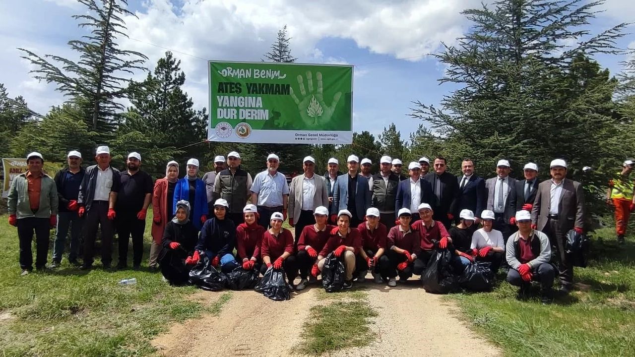 Altıntaş’ta "Orman Benim" kampanyası