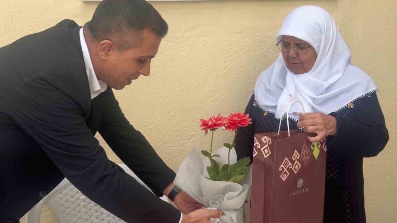 Kaymakamdan duygulandıran ziyaret