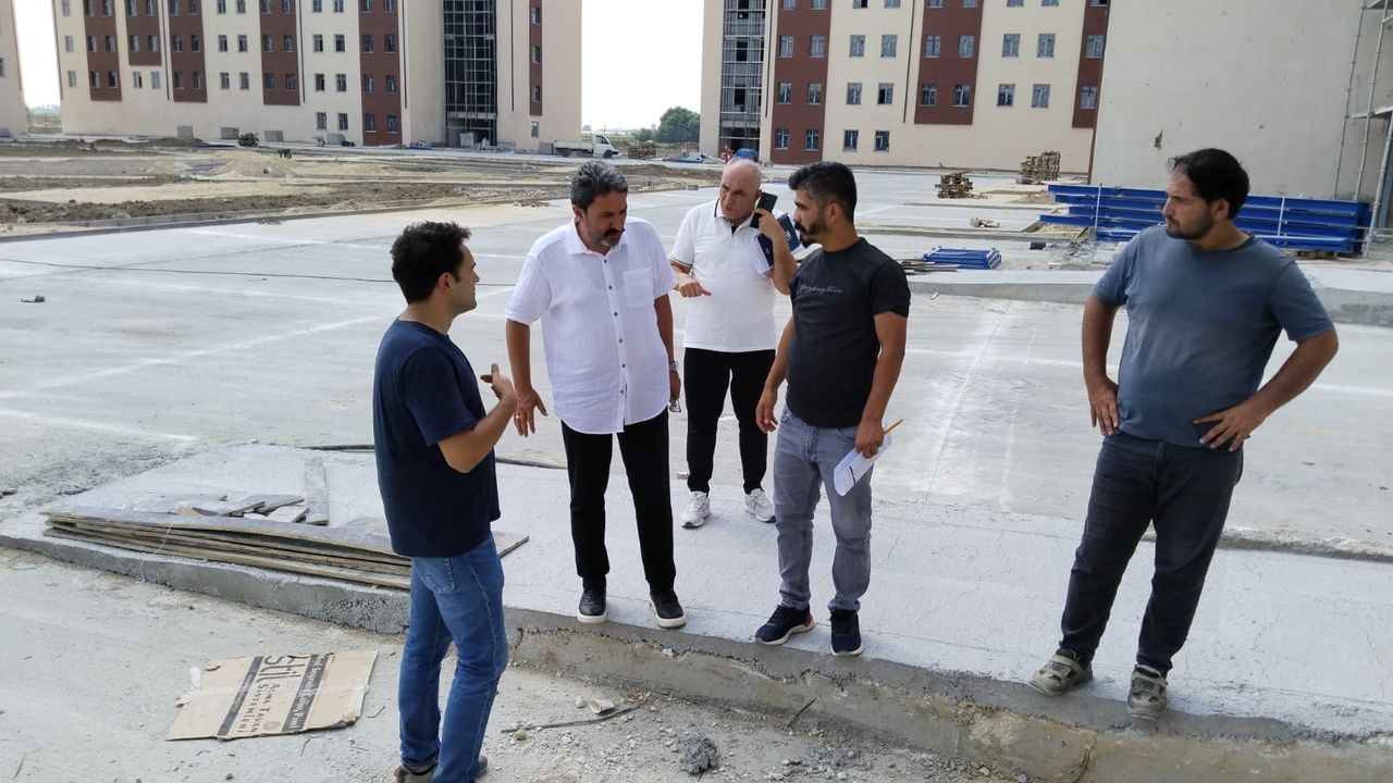 Hızır Bey Yurdu ve Yeni Yapılan1500 Kişilik Kız Yurdu İncelemeleri.