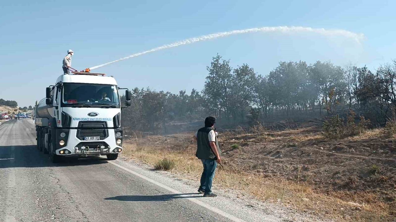 Kütahya’da çıkan orman yangını kontrol altına alındı