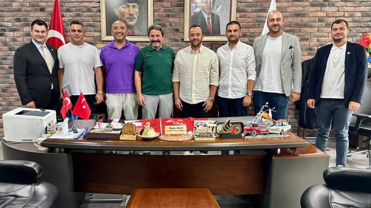 Eskişehirspor Yönetiminden Hasan Kalın’a ziyaret