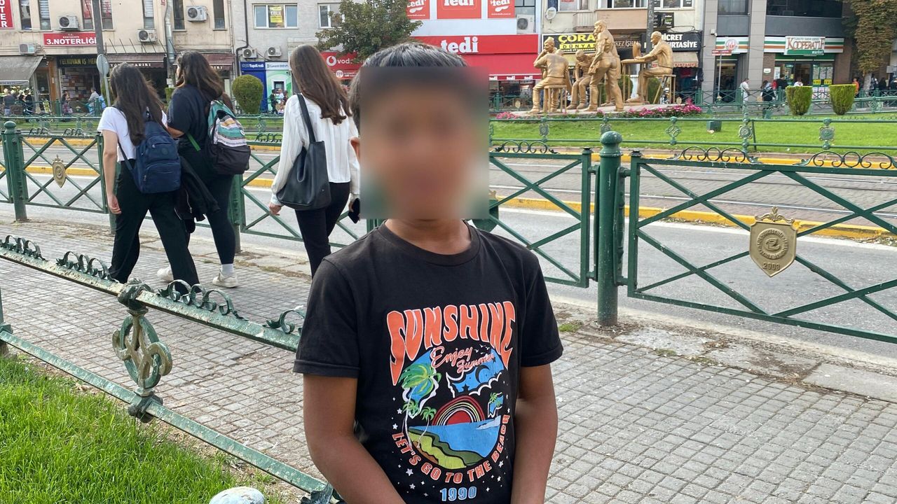 Çocuk, küçük çocuğu polise ihbar etti