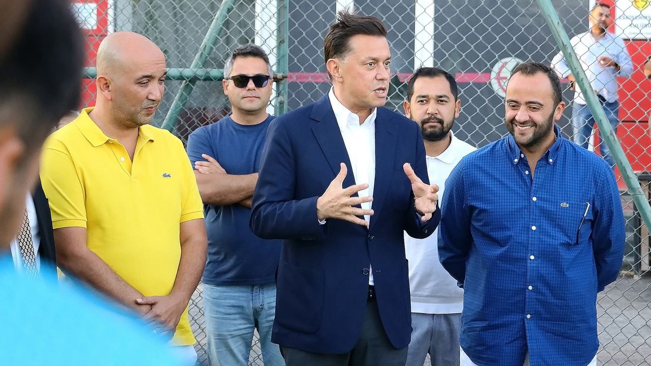 Nebi Hatipoğlu ES-ES'in Antrenmanını İzledi