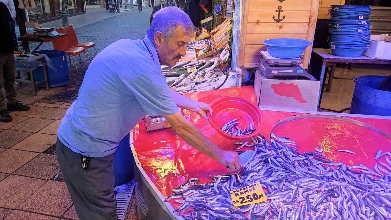 Yeni sezon Eskişehir balık pazarını canlandırdı