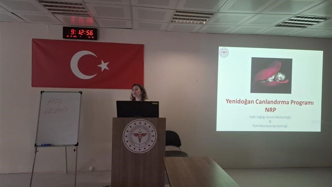 Yenidoğan Canlandırma Programı (NRP) eğitimi başladı