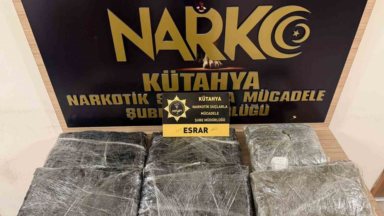 Kütahya’da uyuşturucu operasyonu: 2 tutuklama
