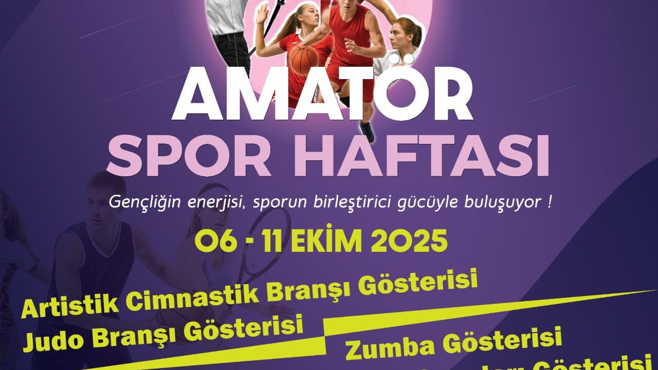 Amatör Spor Haftası Açılışı Yapılacak