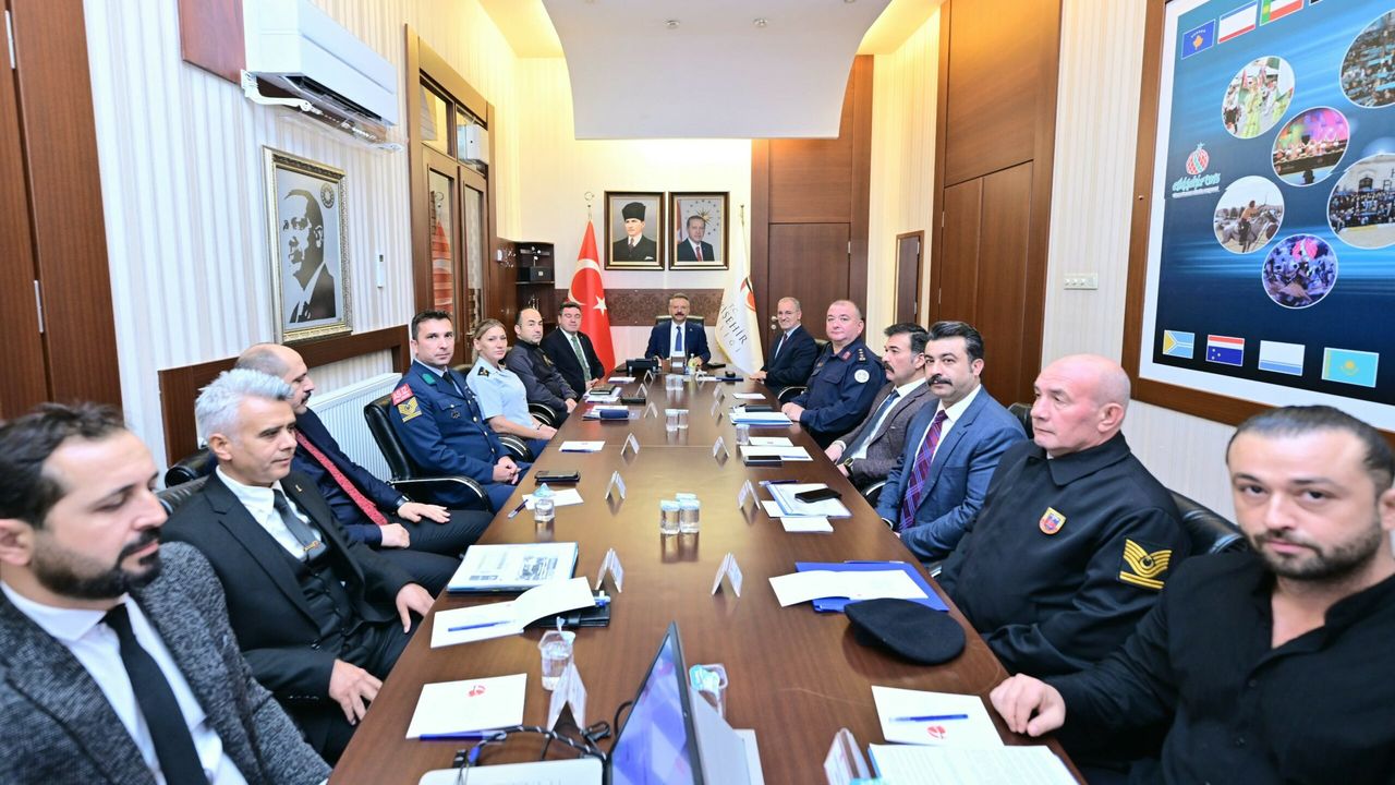 İl Güvenlik ve Asayiş Koordinasyon Toplantısı gerçekleştirildi