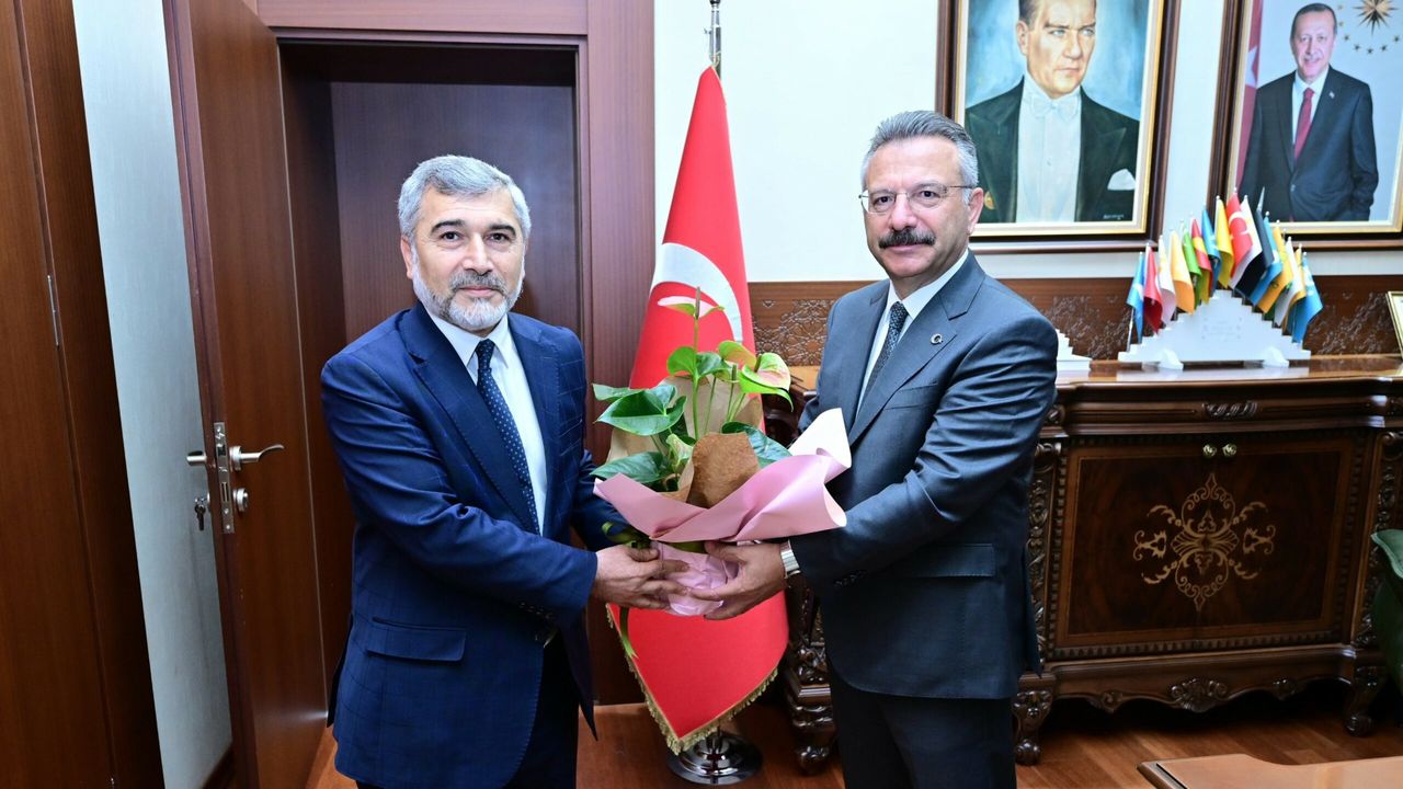 İl Müftüsü Gül, Vali Aksoy'u ziyaret etti