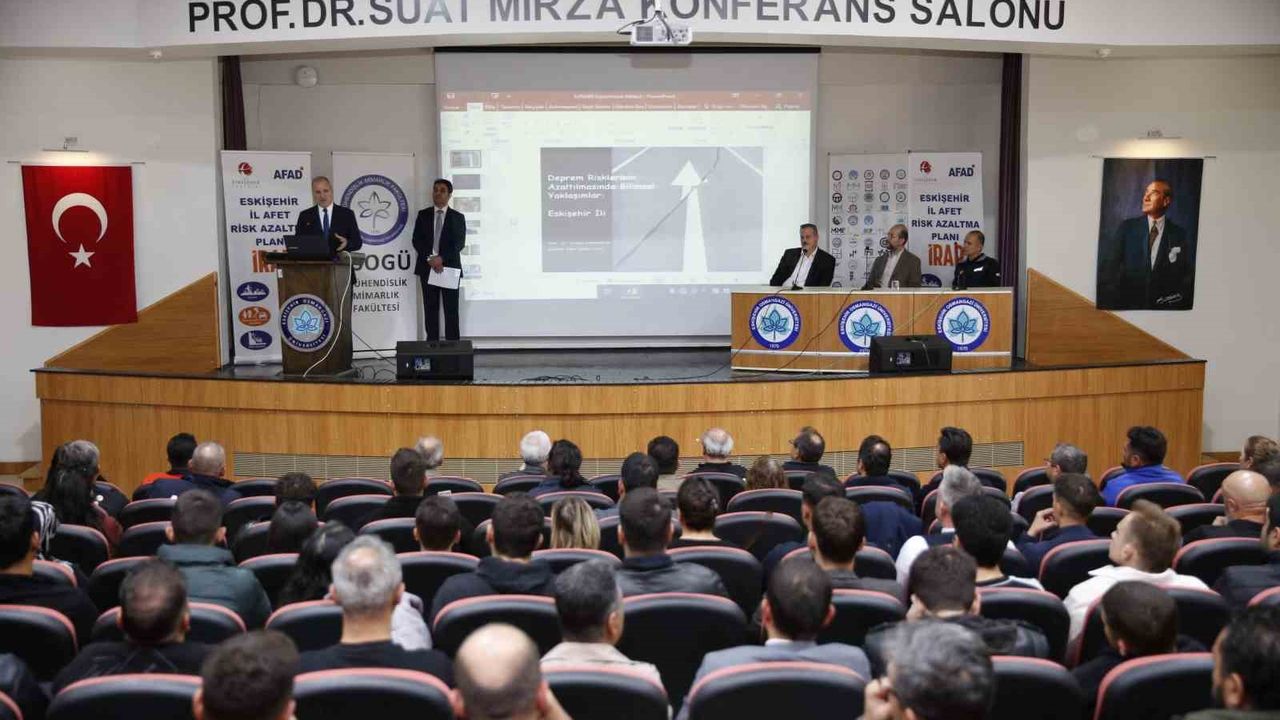 ’13 Ekim Uluslararası Afet Risklerinin Azaltılması Günü’ paneli düzenlendi