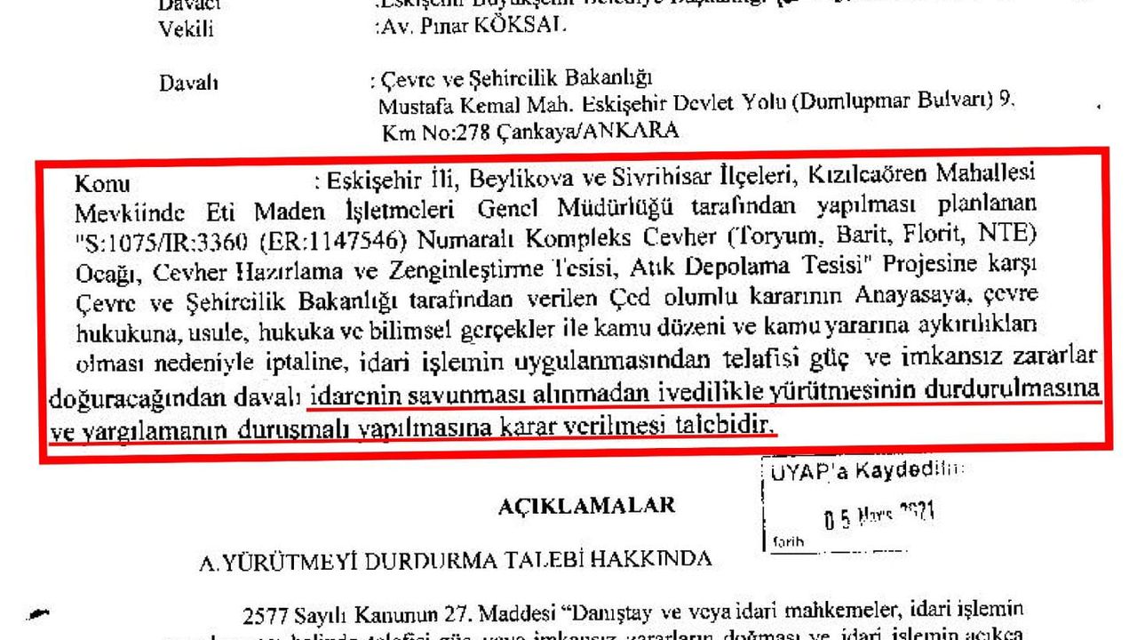 T.C. Enerji ve Tabii Kaynaklar Bakanımız Alparslan Bayraktar'ın konu hakkındaki açıklaması