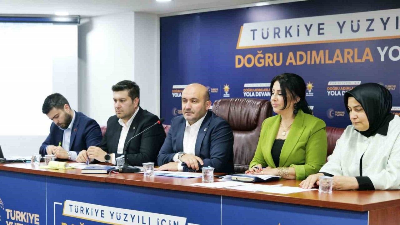 ’3 Kademe İlçe Başkanları ve İlçe Koordinatörleri Birim Toplantısı’ gerçekleştirdi