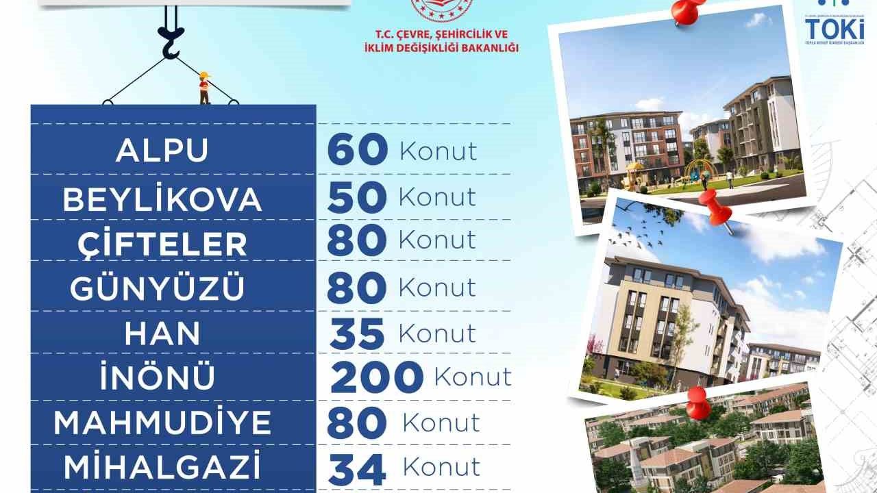 Başkan Albayrak, Eskişehir’de yapılacak sosyal konut sayısını açıkladı