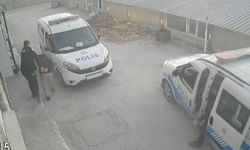 Araçla çarpıp demir çubukla öldüren katil zanlısının yakalandığı anlar güvenlik kamerasında