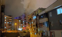 Komşu da binanın 6. katında yangın çıktı