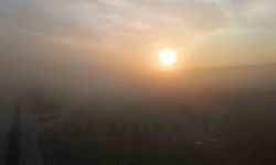 Sisle örtülen Eskişehir'de göz gözü görmüyor