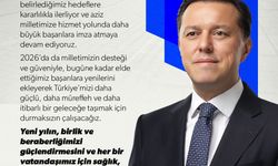 AK Parti MKYK üyesi ve Eskişehir Milletvekili Nebi Hatipoğlu'nun Yeni Yıl Mesajı