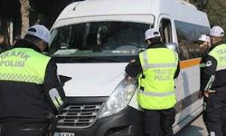 Denetlenen 208 servis aracından 16'sının kusurlu olduğu belirlendi