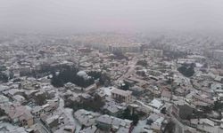 Beyaza Bürünen Eskişehir'de kar bereketi