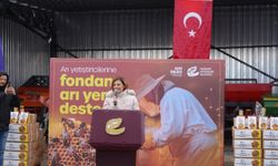 BÜYÜKŞEHİR'den Arıcılara  Yaklaşık  7 Bin Ton  Fondan  Arı Yemi Desteği