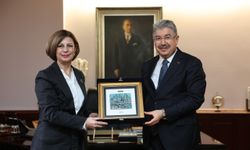 Vali YILMAZ’dan  Başkan  ÜNLÜCE’ye  Ziyaret