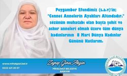 Zeynep Başkan'dan 8 Mart Kadınlar Gününde Anlamlı Mesaj