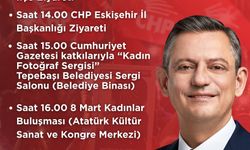 Özgür Özel bugün Eskişehir'de