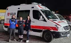 Güler Özel Ambulans Ekibi Olay Yerinde Hayat Kurtardı