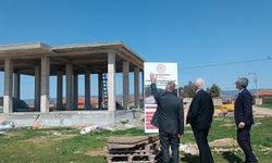 Alpu Osmaniye Aile Sağlığı Merkezi İnşaatı Yerinde İncelendi