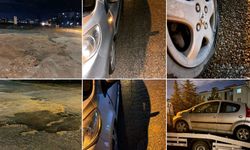 Vadişehir'de bakımsız Yollar Araçlara Zarar Veriyor