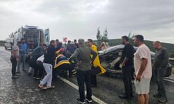 Tır ile otomobil çarpıştı: 1 yaralı