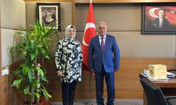 Cafer Adıgüzel ,TBMM'de Ayşen Gürcan' la Görüştü