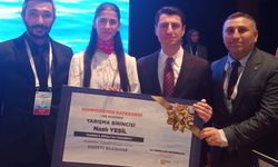 Beylikova 'lı Nazlı Yeşil Su Verimliliği Yarışmasında Türkiye birincisi oldu