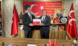 ESO Başkan Kesikbaş ve yönetim kurulu üyeleri MHP İl yönetimini ziyaret etti