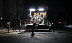 Şehir Uyurken Büyükşehir Ekipleri Gece Boyunca Mesaide