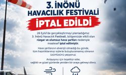 3. İnönü Havacılık Festivali Yeni Tarihine Ertelendi